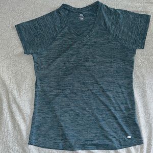 LEG3ND Women’s V Neck Short Sleeve Exercise Top